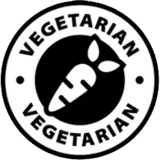 A vegetarian seal used on the seller listing